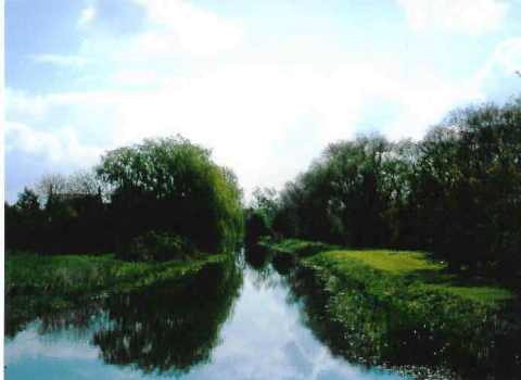The Ouse at Olney - a quiet meandering river