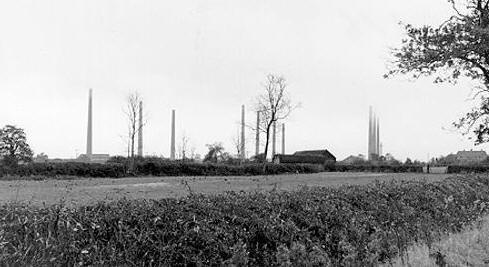 Calvert Brickyard produced Oxford Clay bricks using the Fletton process.