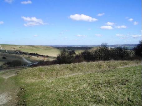 Ivinghoe archaeological or geological lumps and bumps?